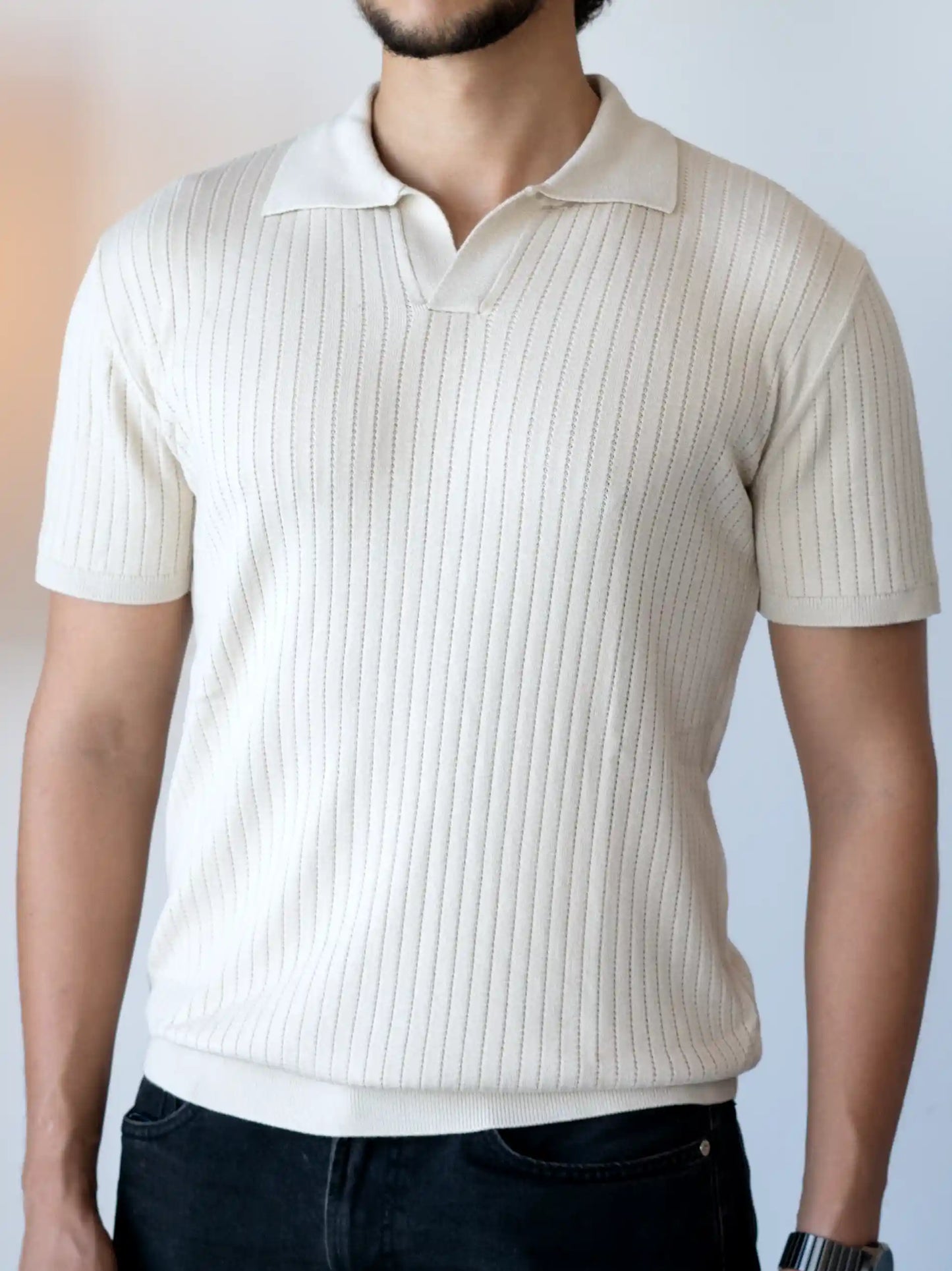 Pull Old-money Beige Clair