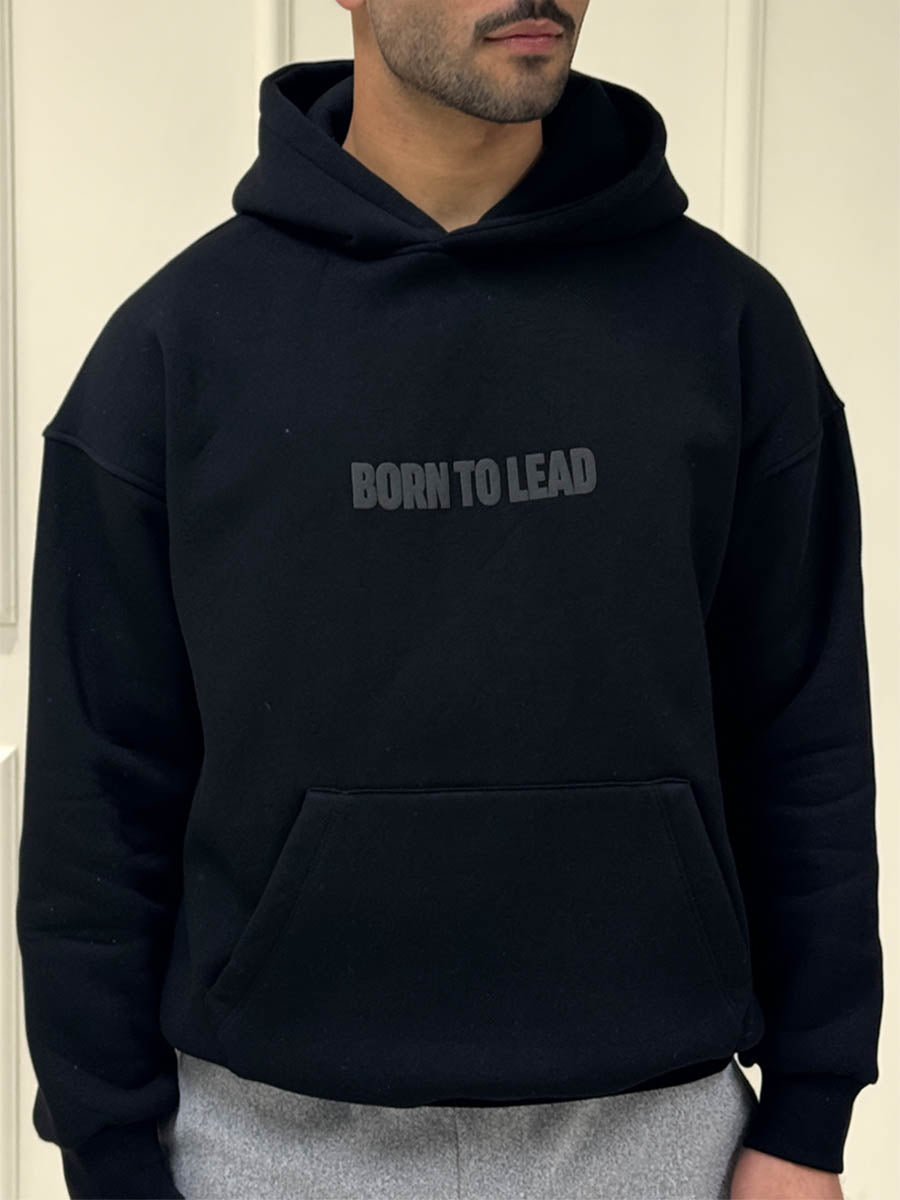 Hoodie Born To Lead Noir
