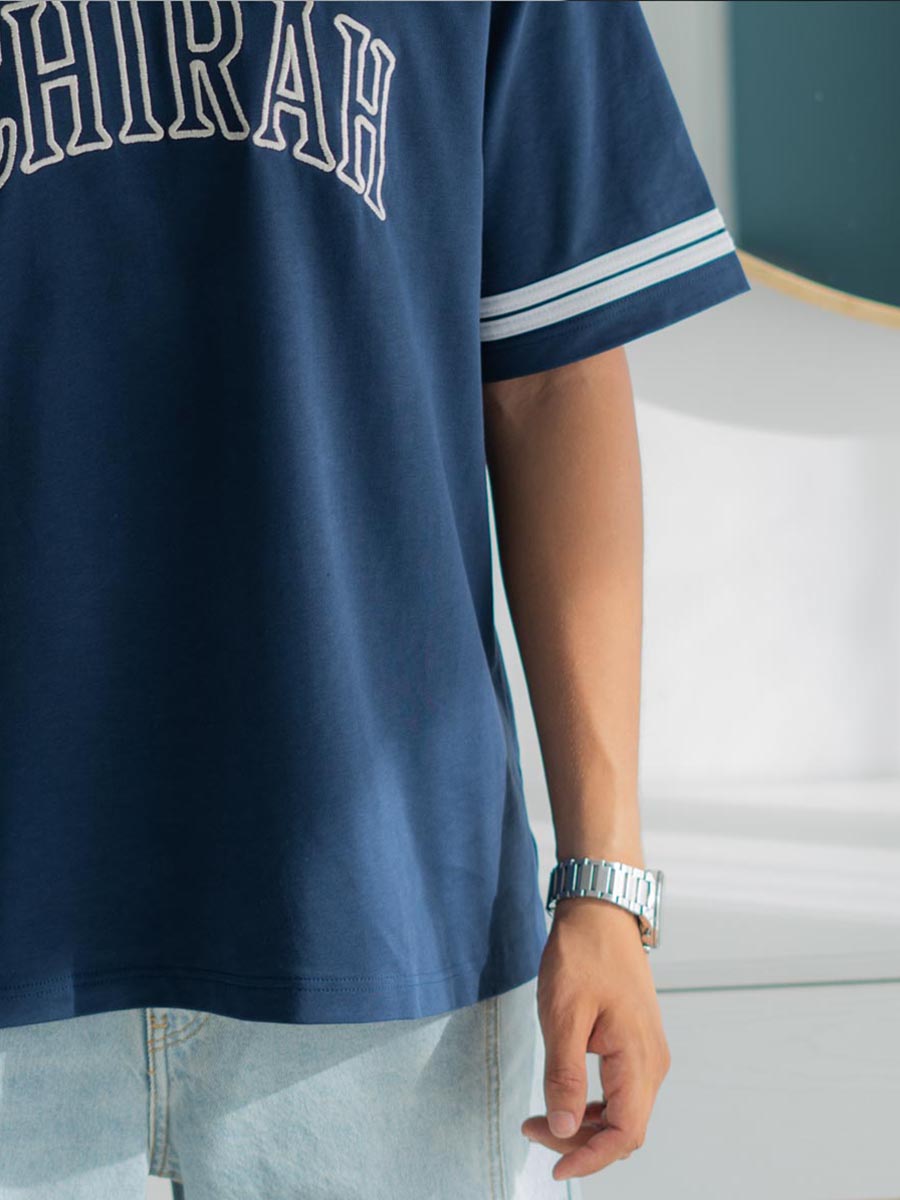Pull Achirah Oversize Bleu Navy