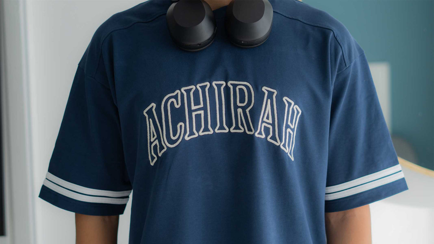 Pull Achirah Oversize Bleu Navy