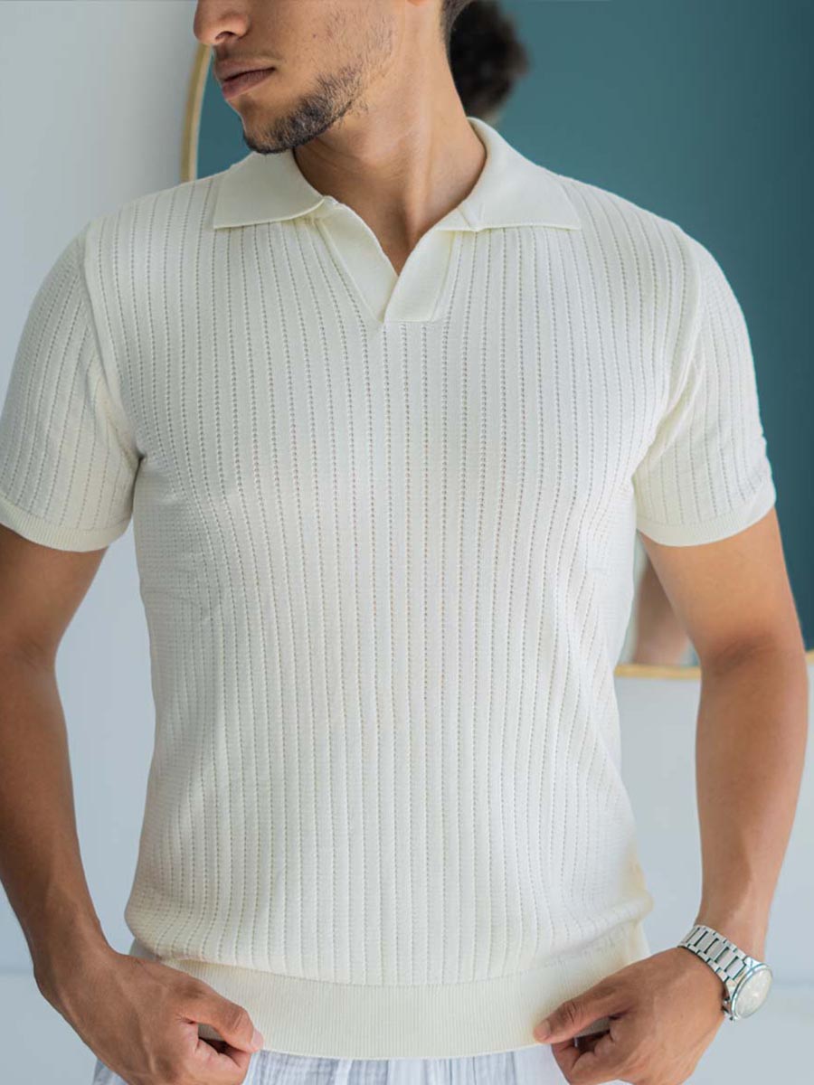 Pull Old-money Blanc Sale