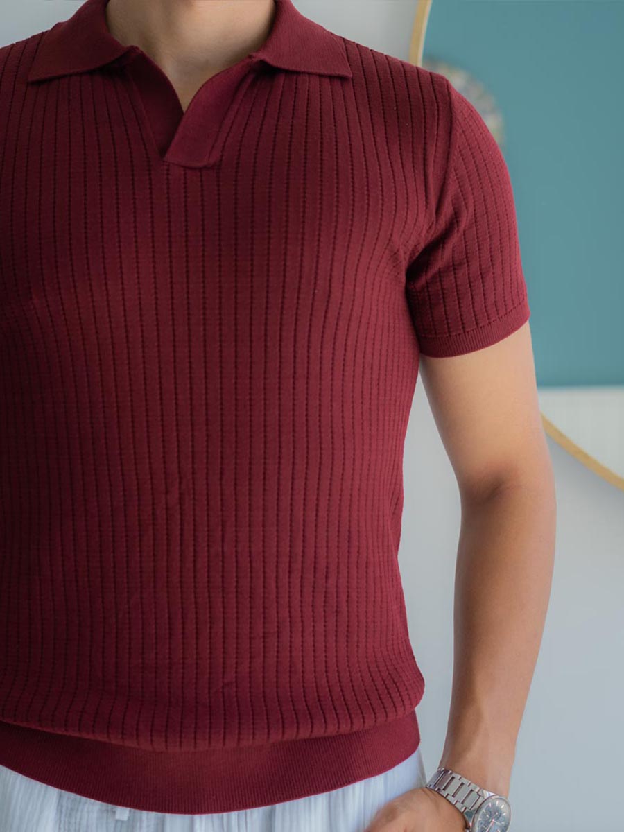 Pull Old-money Burgundy