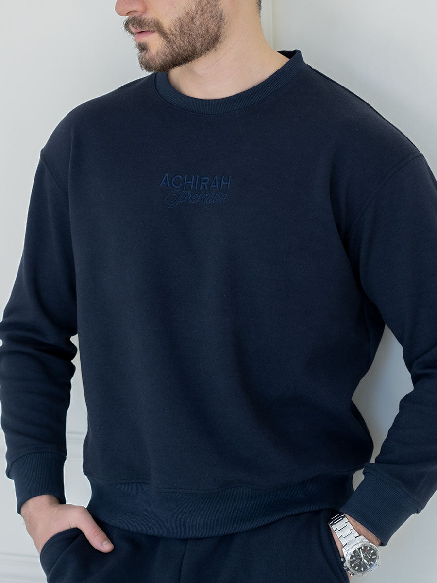Navy Blue sweatshirt Monaco