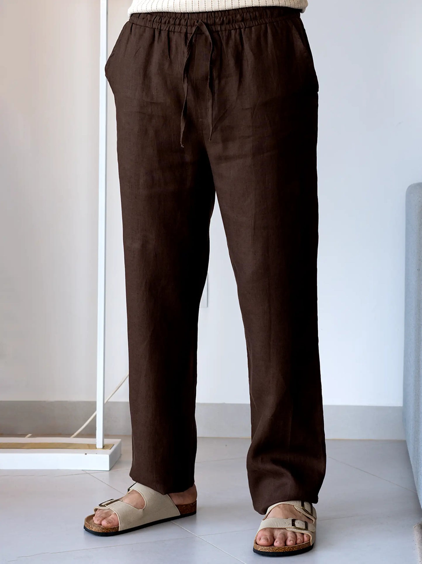 Pantalon Kamraya Marron