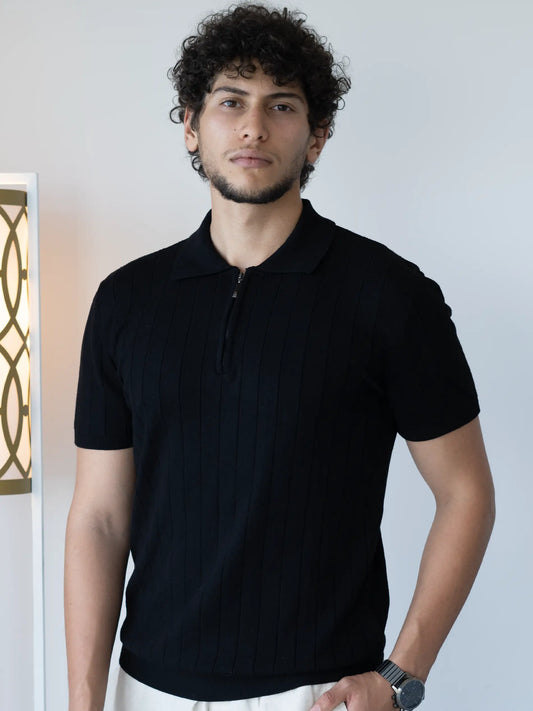 Pull Zip Noir