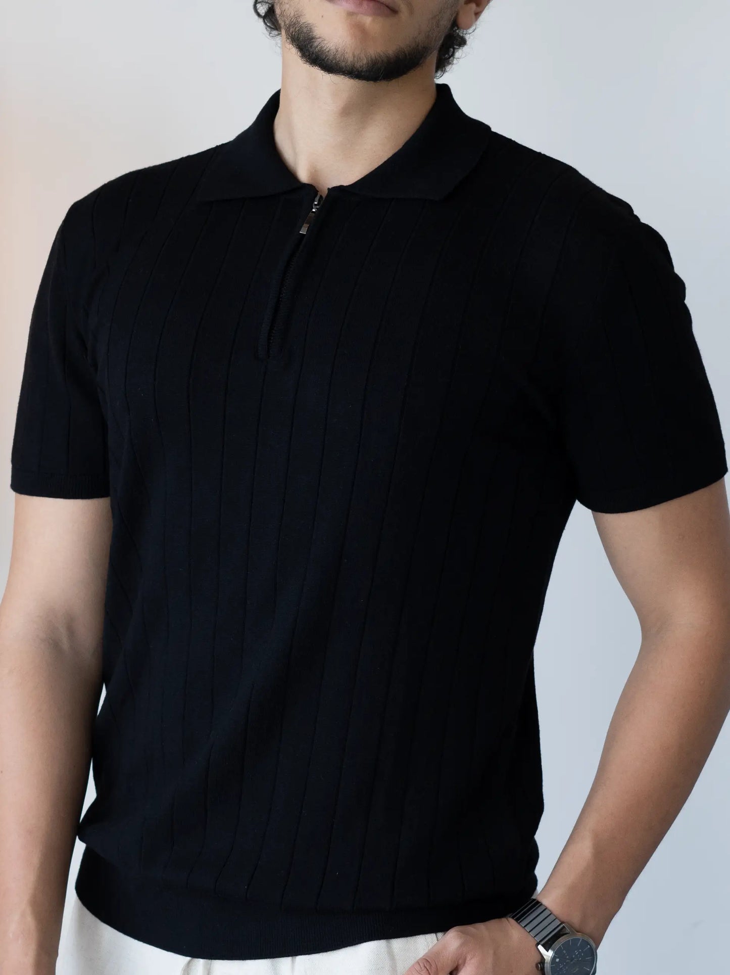 Pull Zip Noir