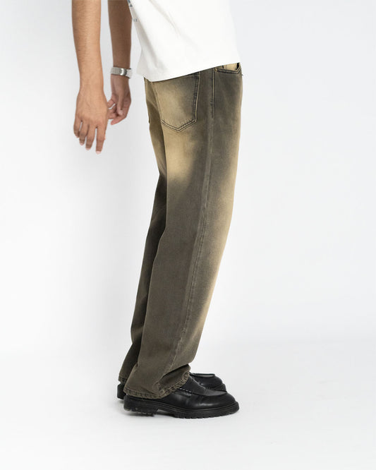 WideLeg Desert Jeans