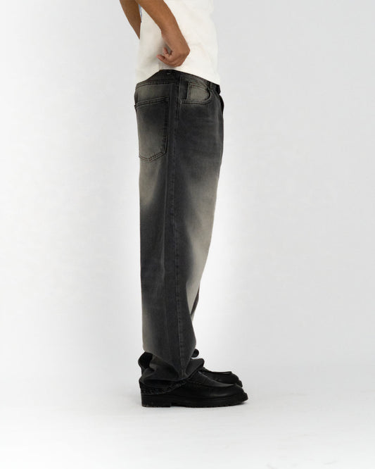 Balloon Black Jeans