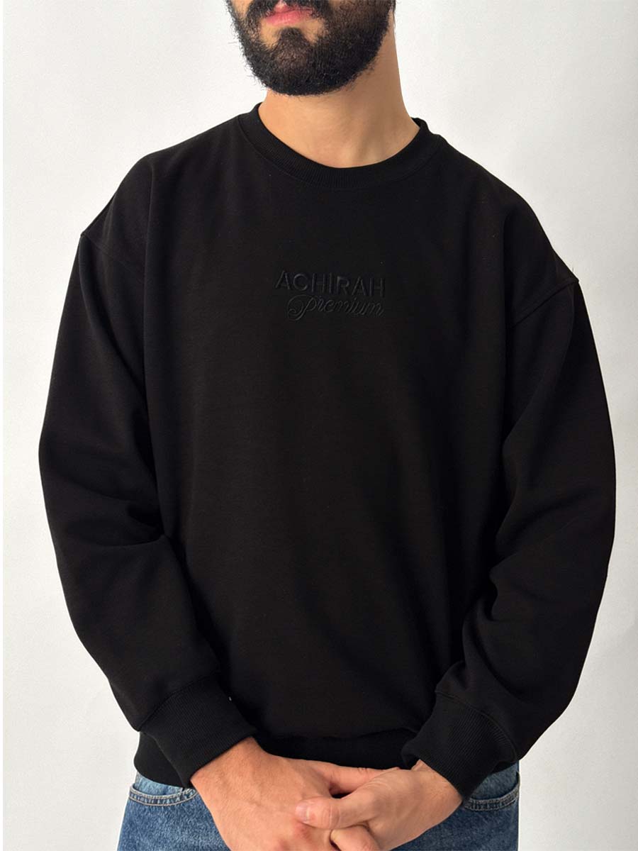 Black Sweatshirt Monaco