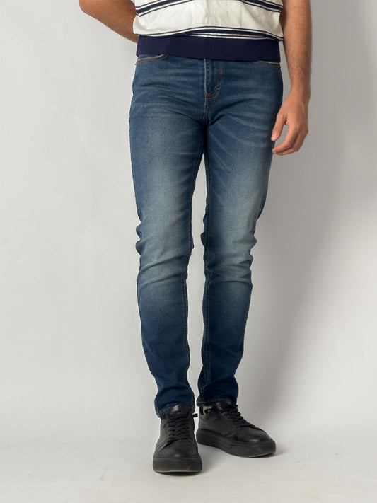 Outlet - Medium Blue SLIM Confort Jeans