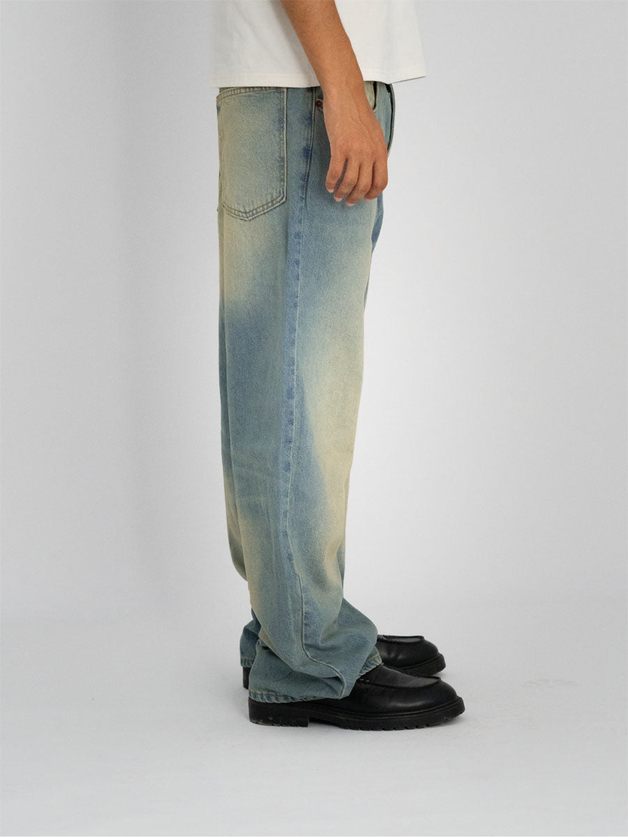 BAGGY Blue Dirty Jeans