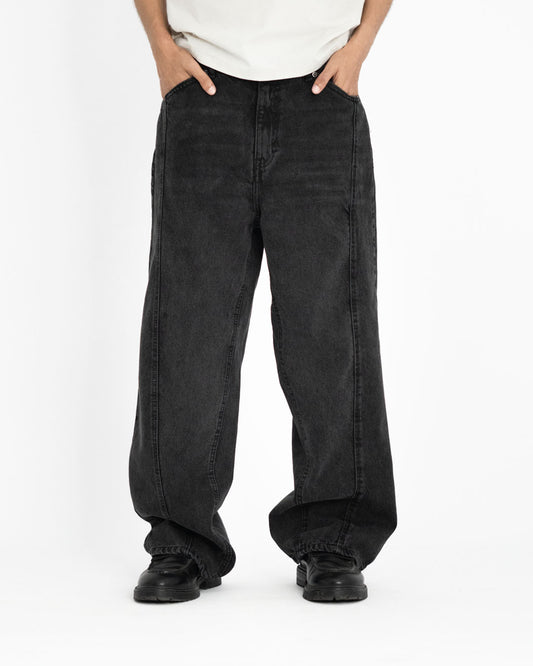 Baggy Découpe Jeans