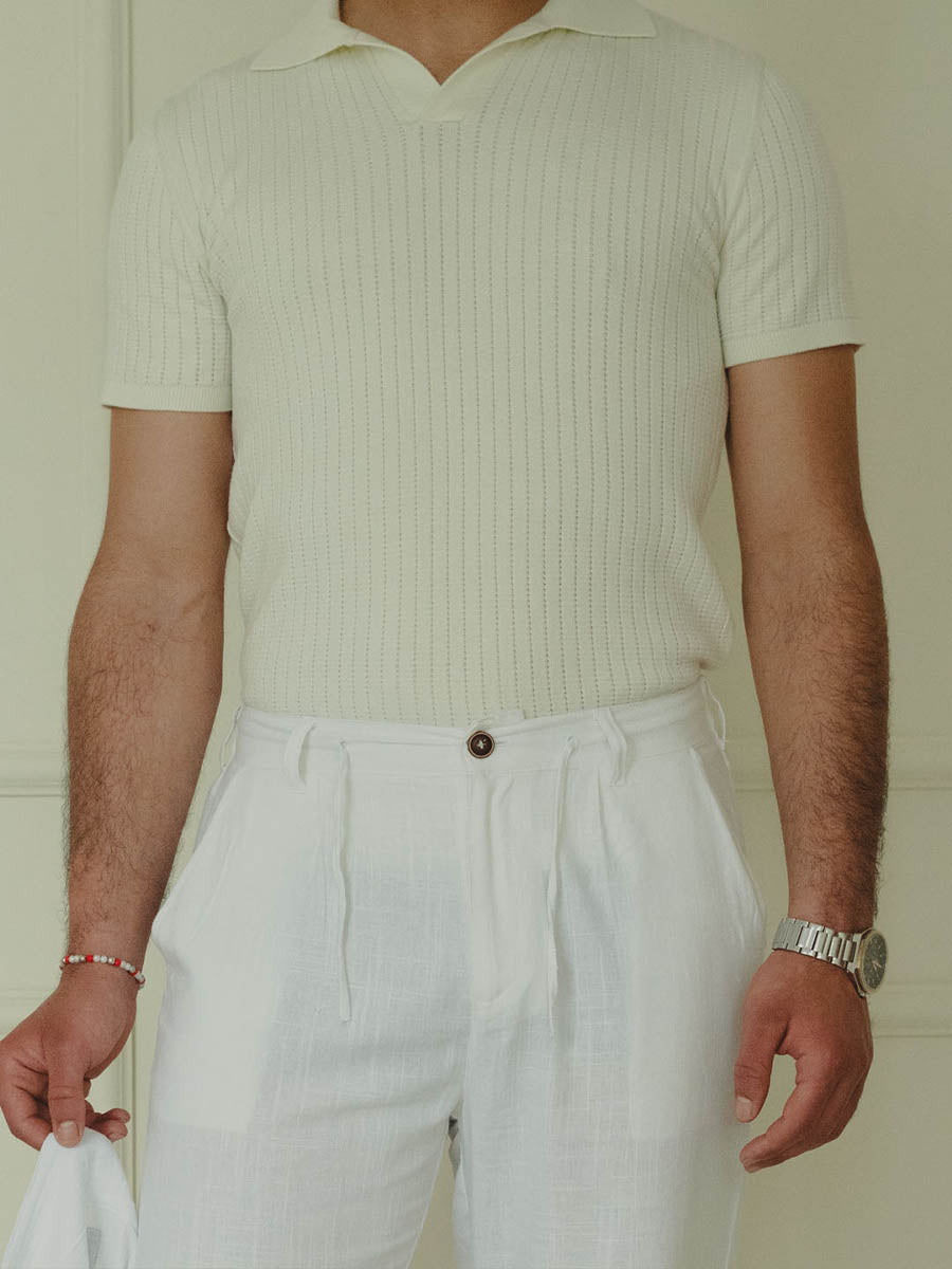 Pantalon Kamraya Blanc