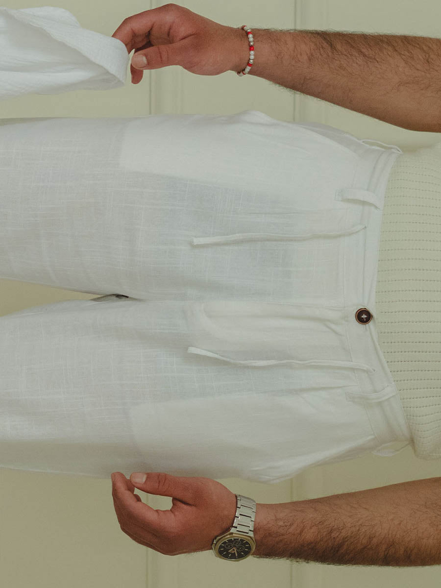 Pantalon Kamraya Blanc