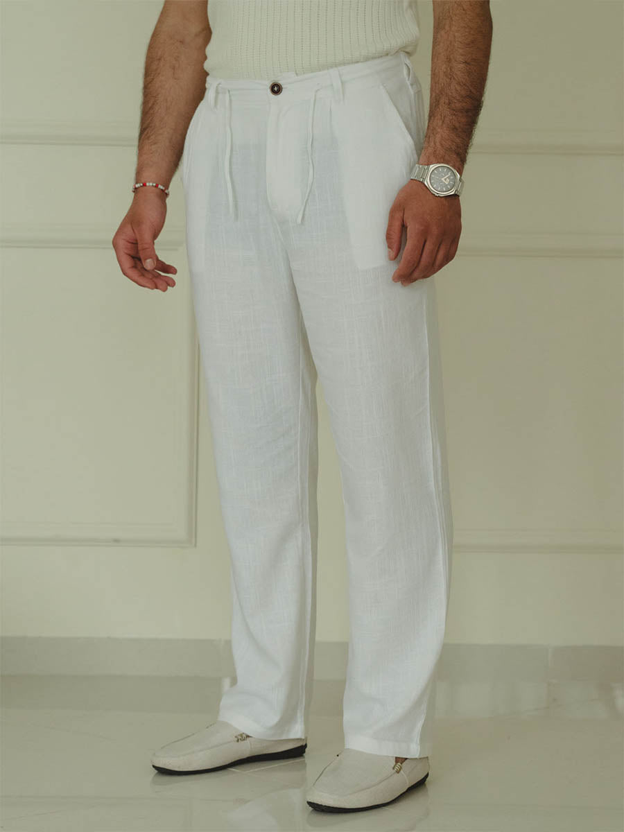 Pantalon Kamraya Blanc