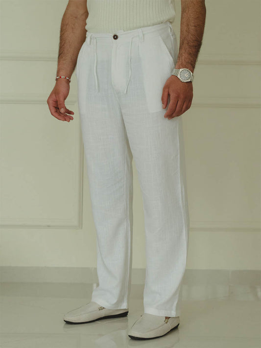 Pantalon Kamraya Blanc
