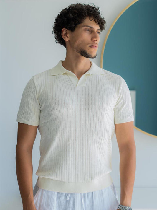 Pull Old-money Blanc Sale