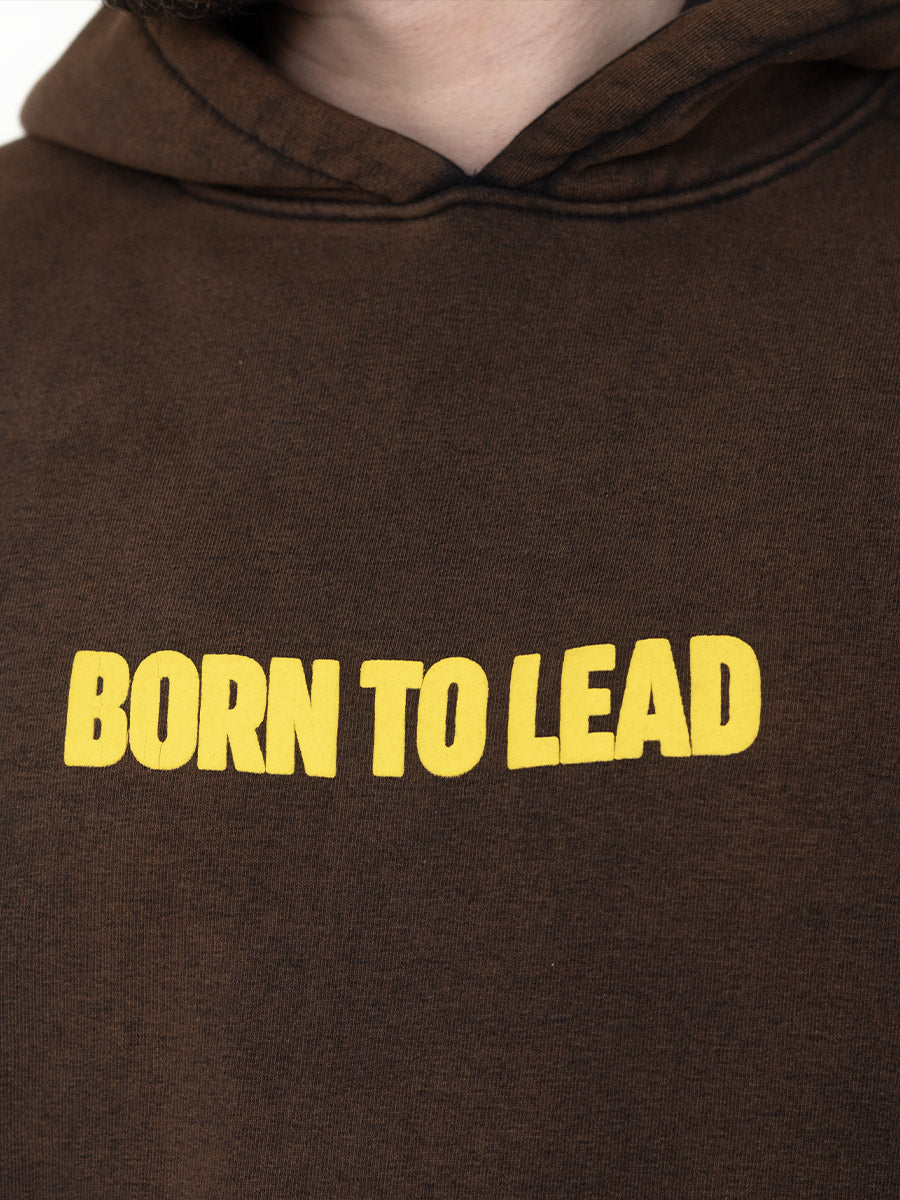 Hoodie Visionnaire Brun Chocolat