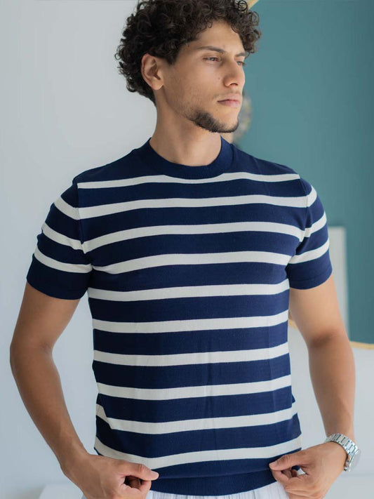 Pull Capri à Rayures