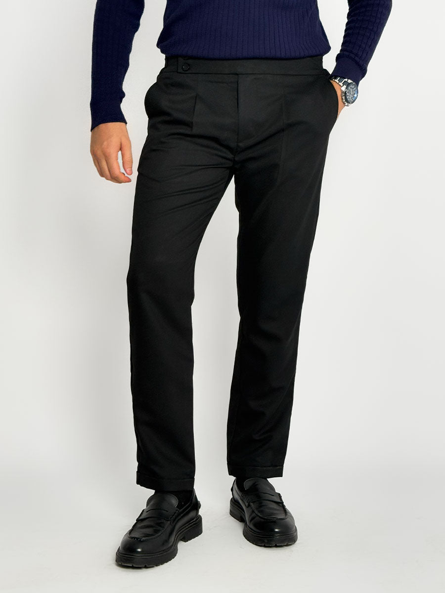 Black Italian Pants