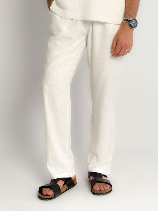 Pantalon Kamraya Blanc