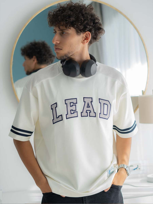 Pull Lead Oversize Blanc Sale