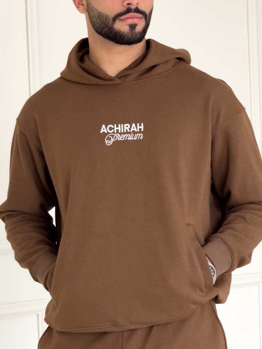 Brown Hoody Monaco