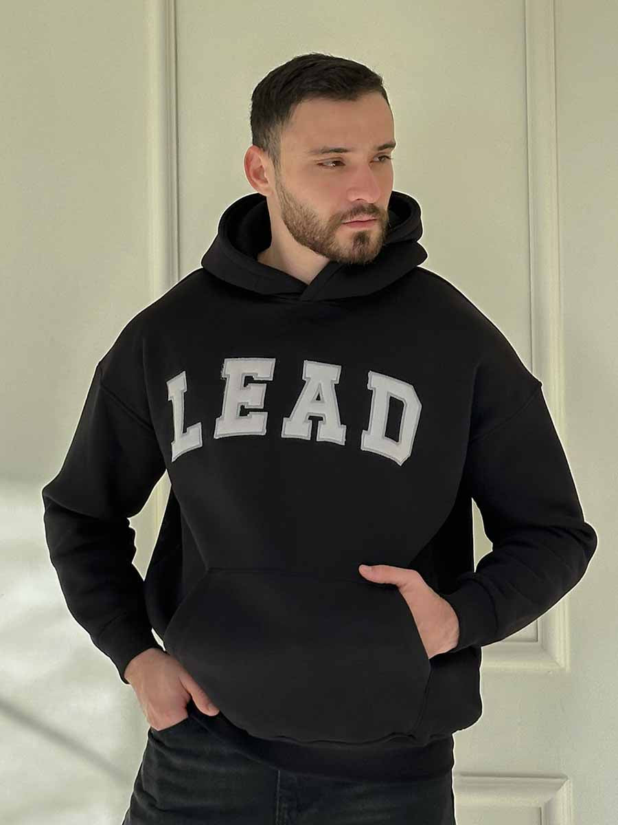 Hoodie Lead Noir