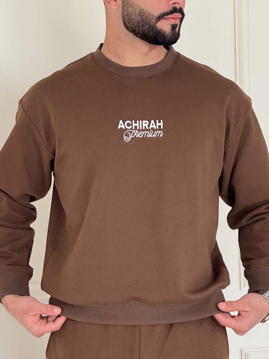 Brown Sweatshirt Monaco