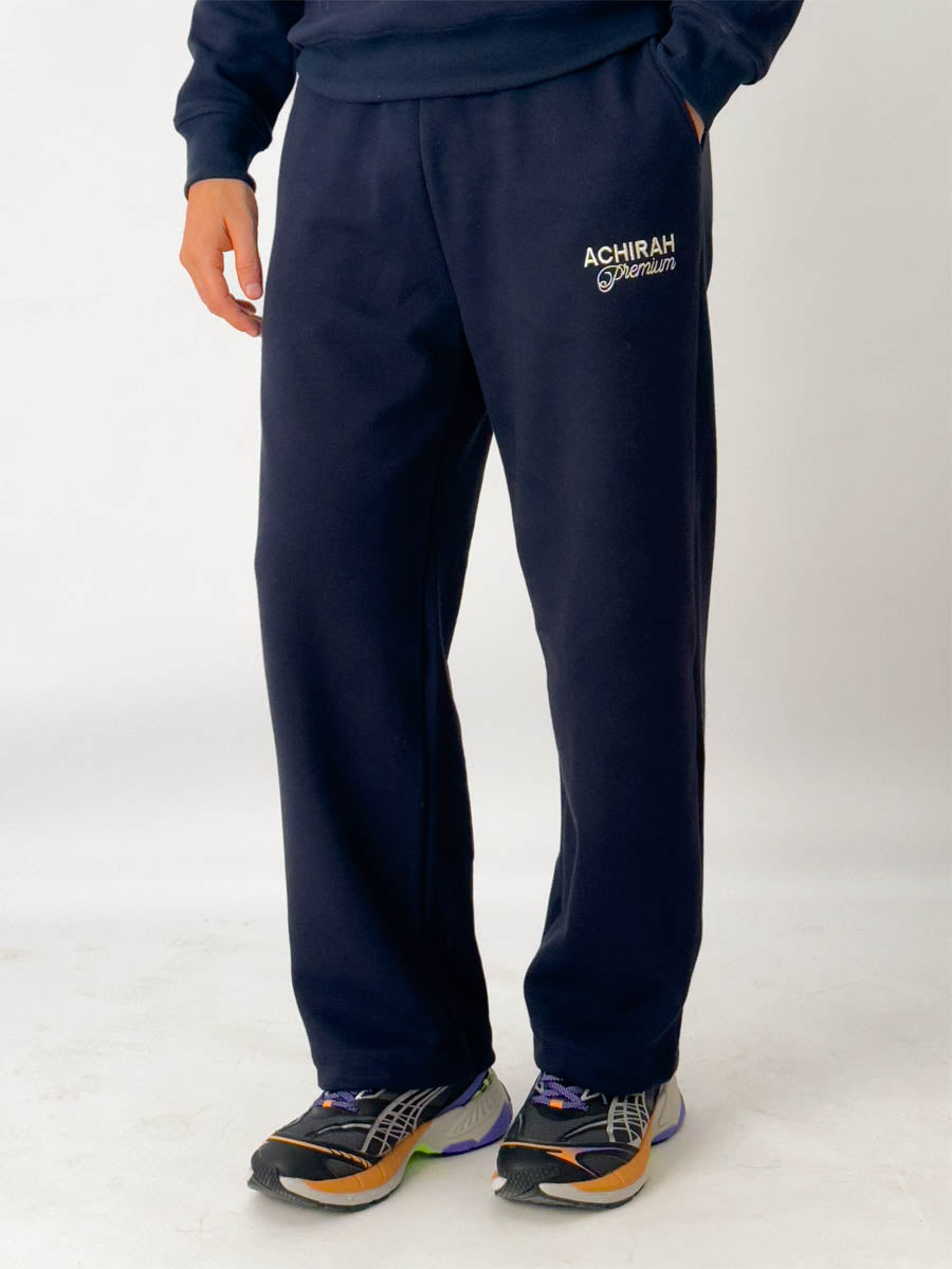 Navy Blue Pants Monaco
